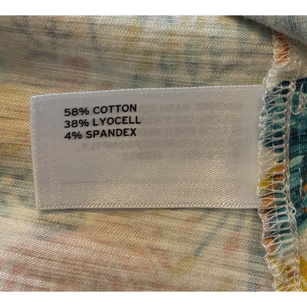 DULUTH TRADING To N Flow Hummingbird Midi Tank Dress Large Cottagecore Pockets - Picture 9 of 13